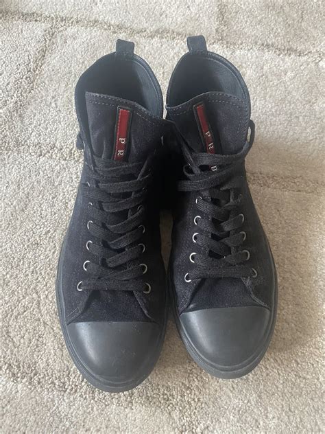 http prada runners|prada high top sneakers women's.